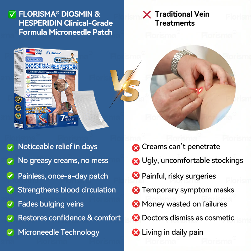Un parche al día. Alivio visible de las venas en solo 7 días 👨‍⚕️ 𝑭𝑳𝑶𝑹𝑰𝑺𝑴𝑨® 𝐃𝐢𝐨𝐬𝐦𝐢𝐧𝐚 𝐲 𝐇𝐞𝐬𝐩𝐞𝐫𝐢𝐝𝐢𝐧𝐚: 𝐏𝐚𝐫𝐜𝐡𝐞 𝐝𝐞 𝐌𝐢𝐜𝐫𝐨𝐧𝐞𝐞𝐝𝐥𝐞𝐬 𝐜𝐨𝐧 𝐅ó𝐫𝐦𝐮𝐥𝐚 𝐝𝐞 𝐆𝐫𝐚𝐝𝐨 𝐂𝐥í𝐧𝐢𝐜𝐨🔔
