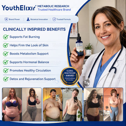 𝑌𝑜𝑢𝑡ℎ𝐸𝑙𝑖𝑥𝑖𝑟® 💕 𝑀𝑒𝑡𝑎𝑏𝑜𝑙𝑖𝑠𝑚 𝑁𝑎𝑣𝑒𝑙 𝐷𝑟𝑜𝑝𝑠  — Designed to support: Obesity management, blood sugar balance, sleep apnea support, and joint health care.🍀