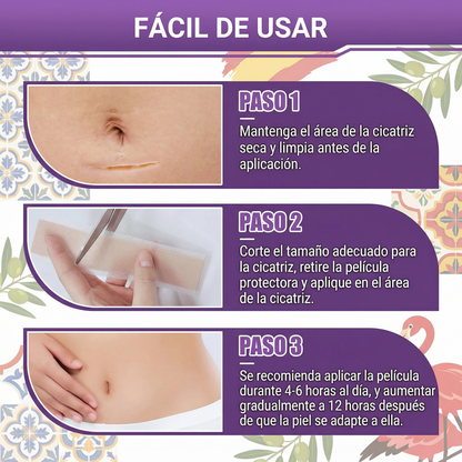 ✅Tienda oficial | BBOJI® ácido hialurónico cinta de reparación de nano micromujas 🏥(tratamiento de cicatrices antiguas y recientes, reducción de cicatrices quirúrgicas, estrías, queloides, acné, quemaduras, verrugas, dermatomas y varices)
