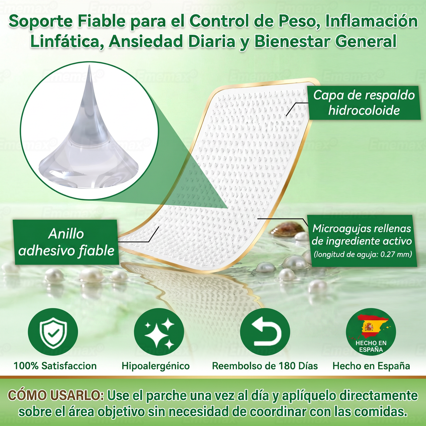 🍁 𝐄𝐦𝐞𝐦𝐚𝐱®𝐏𝐀𝐑𝐂𝐇𝐄 𝐍𝐀𝐍𝐎 𝐌𝐈𝐂𝐑𝐎𝐍𝐄𝐄𝐃𝐋𝐄 𝐀𝐃𝐄𝐋𝐆𝐀𝐙𝐀𝐍𝐓𝐄 𝐃𝐑𝐄𝐍𝐀𝐉𝐄 𝐋𝐈𝐍𝐅𝐀𝐓𝐈𝐂𝐎 — 𝐀𝐝𝐞𝐦á𝐬: 𝐚𝐥𝐢𝐯𝐢𝐨 𝐚𝐫𝐭𝐢𝐜𝐮𝐥𝐚𝐫, 𝐦𝐞𝐣𝐨𝐫 𝐝𝐞𝐬𝐜𝐚𝐧𝐬𝐨 𝐲 𝐜𝐥𝐚𝐫𝐢𝐝𝐚𝐝 𝐦𝐞𝐧𝐭𝐚𝐥.