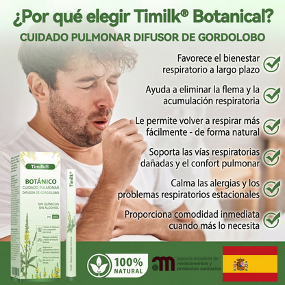 🍃Timilk®BOTÁNICO CUIDADO PULMONAR DIFUSOR DE GORDOLOBO