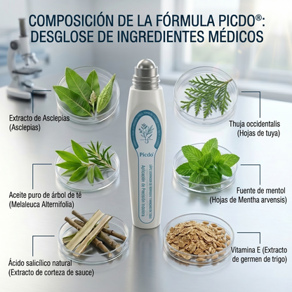 𝐏𝐢𝐜𝐝𝐨® 𝐁𝐨𝐫𝐫𝐚𝐝𝐨𝐫 𝐝𝐞 𝐕𝐞𝐫𝐫𝐮𝐠𝐚𝐬 𝐲 𝐌𝐚𝐧𝐜𝐡𝐚𝐬 𝐝𝐞 𝟕 𝐃í𝐚𝐬(Aplicador roll-on: sin dolor ni cicatrices)💪