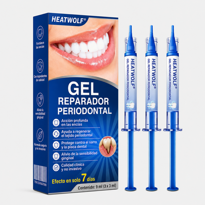 🦷3️⃣ HEATWOLF® GumRevive Gel Reparador Periodontal 💝